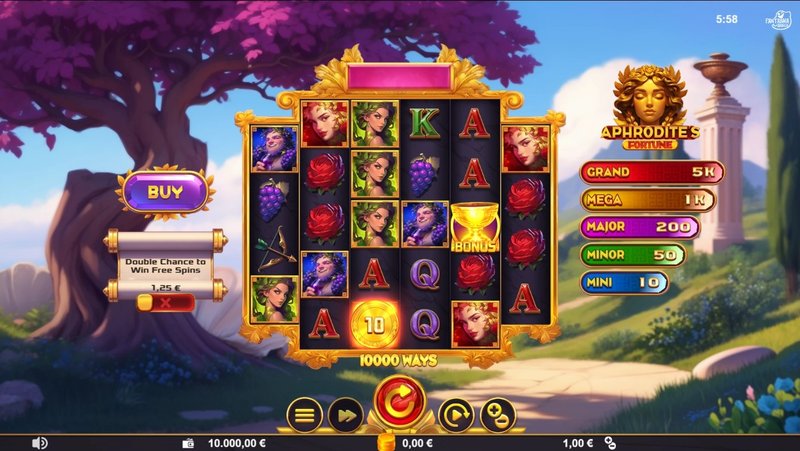 Tout sur l'Aphrodite Casino : Bonus, Grilles de Jeux, Téléchargement et Plus